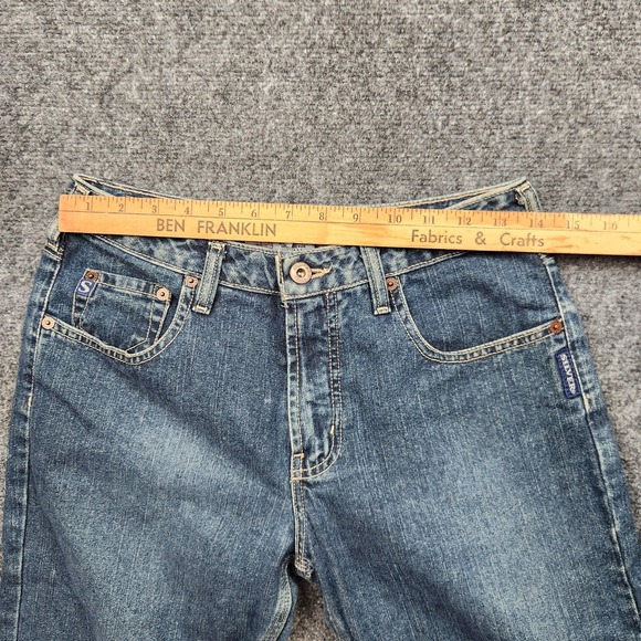 Vintage Silver Jeans Mens 29x28 Blue Straight‎ Leg Denim Casual Made Canada - Picture 5 of 8